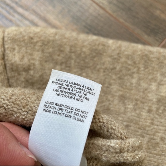 Dynamite Beige Cropped Wool Sweater - Picture 13 of 13